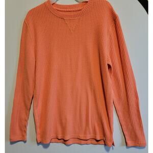Standard Cloth Men's Long Sleeve Waffle Texture Shirt - Size M